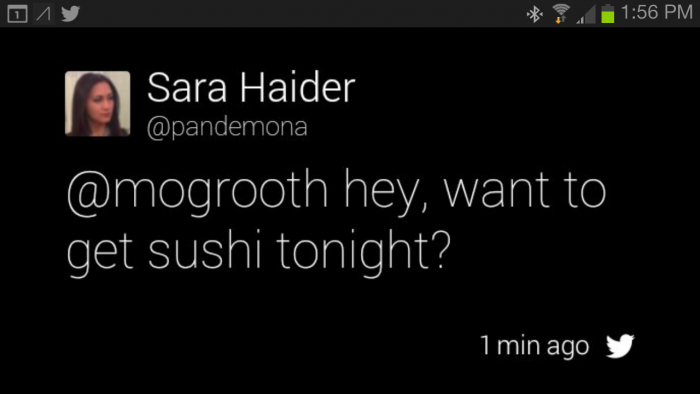 twitter for google glass reply