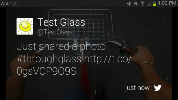twitter for google glass picture