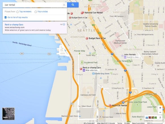 New Google Maps?