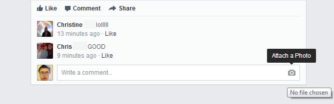 facebook comment photo