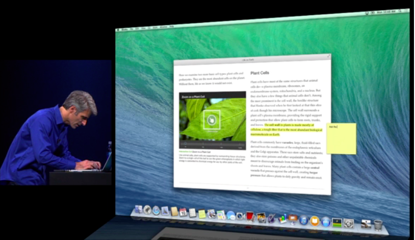 OS X mavericks ibooks