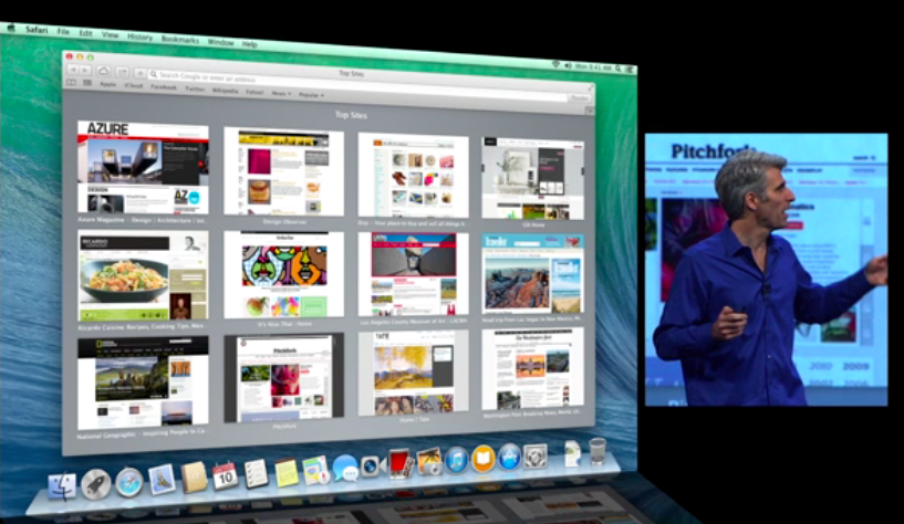 OS X Mavericks Safari