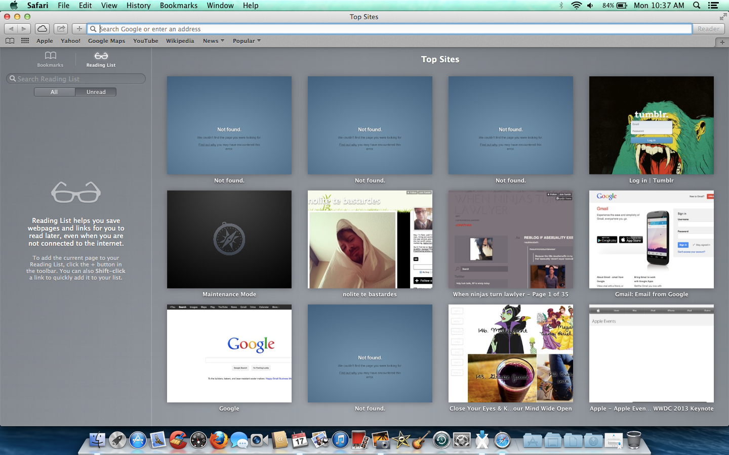 Safari changes