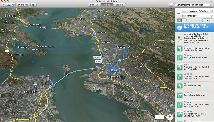 apple maps