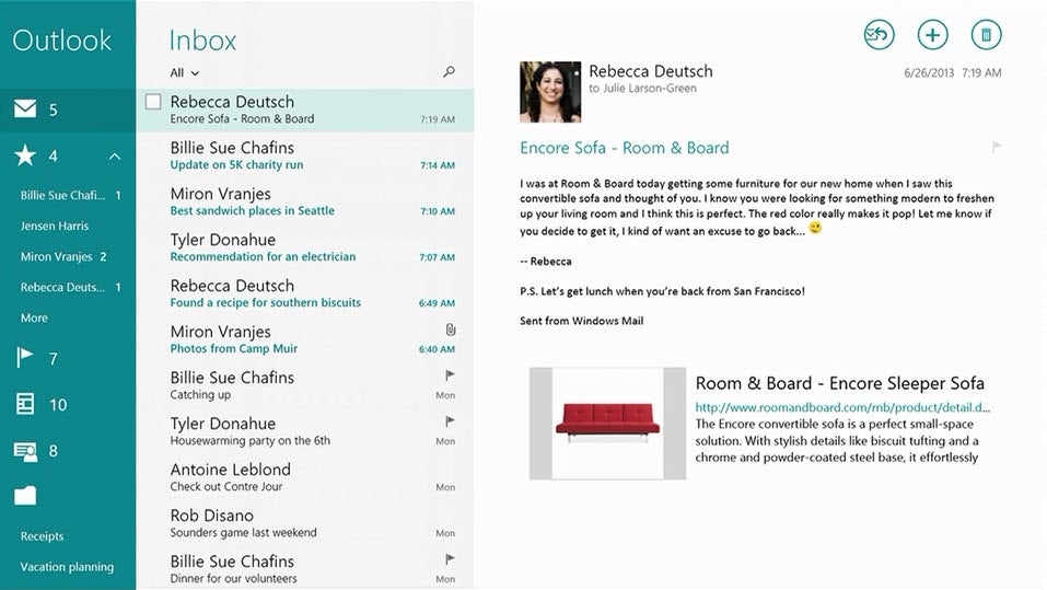 outlook update