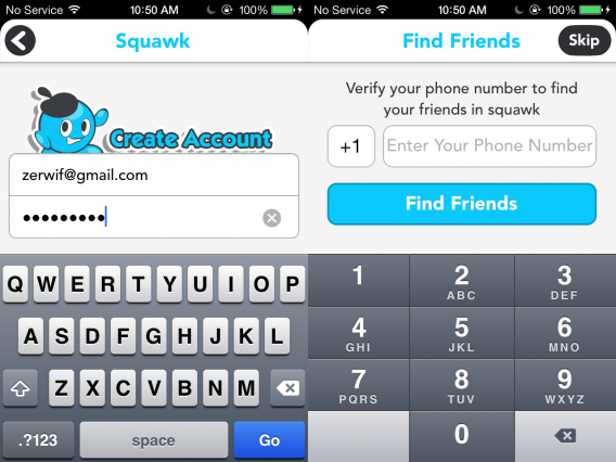 signup