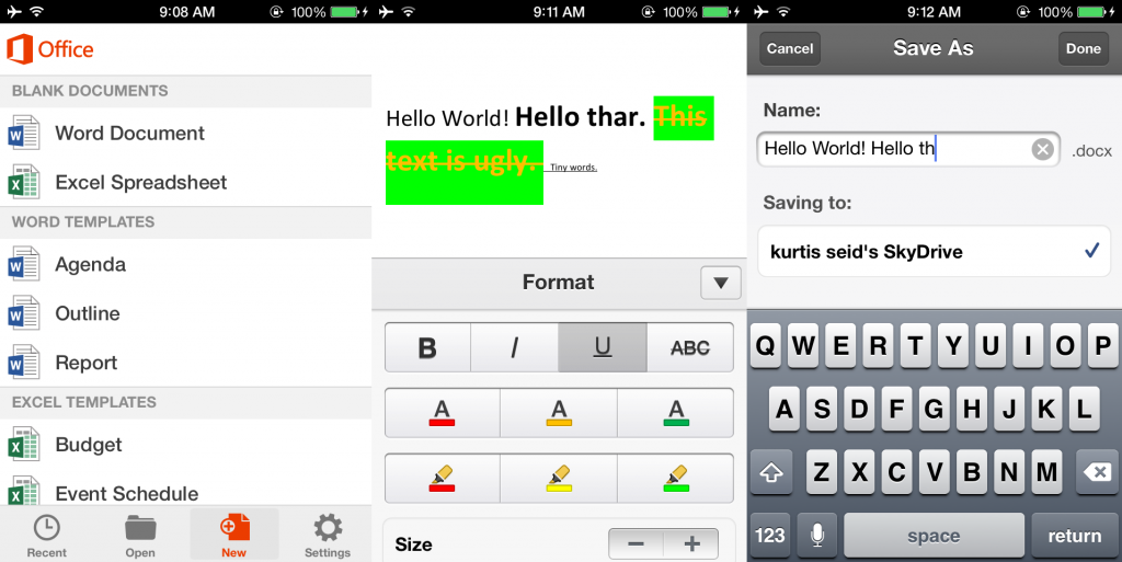 word office mobile