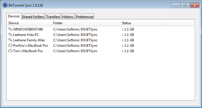 BitTorrent Sync