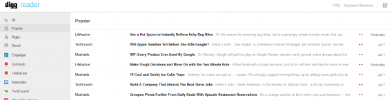 digg popular