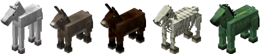 horse type in minecraft