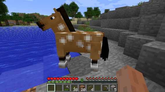taming horse mincraft