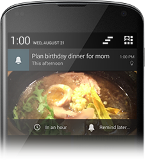 google keep notifications