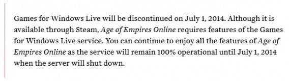 GFWL shutdown