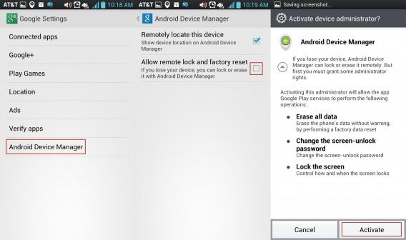 remote device on Android