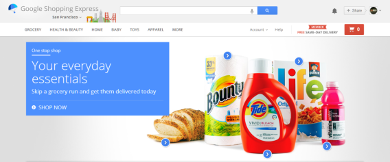 google shopping express