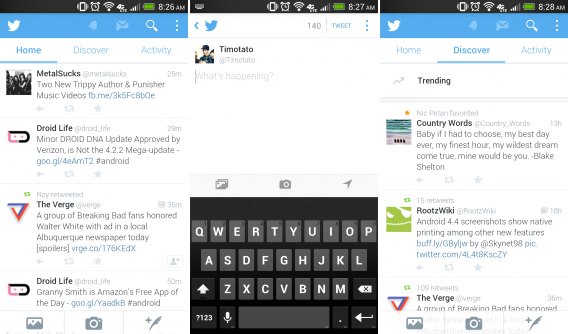 Twitter beta for Android