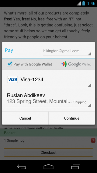 chrome payment