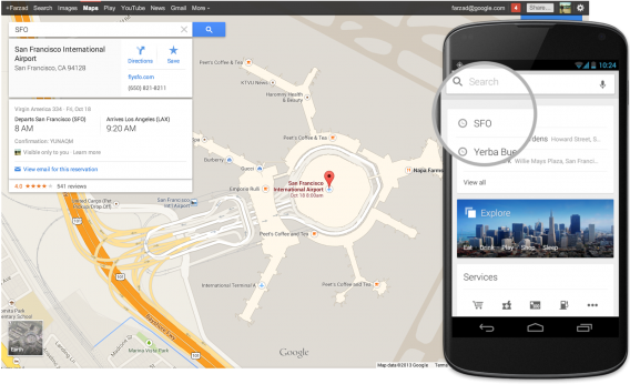 google maps mobile