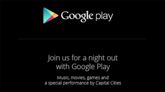 google play invite