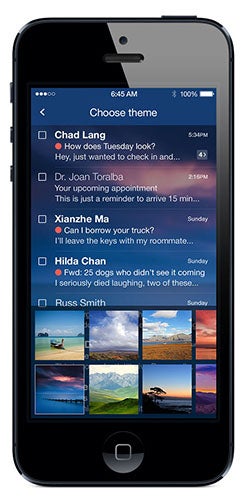 yahoo mail iphone