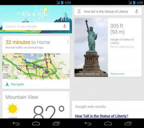 Google Now combined Google Now combined