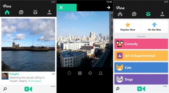 Vine for Windows Phone combined
