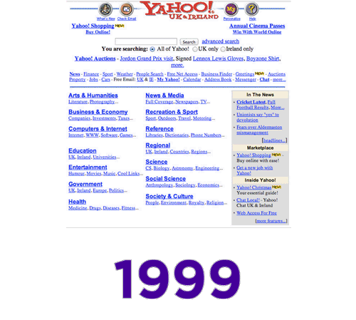 Yahoo! evolution gif