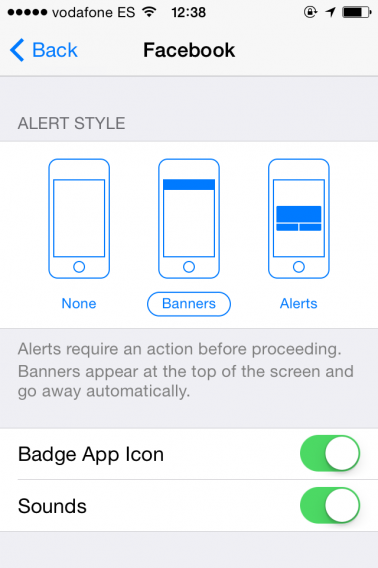 Push notifications
