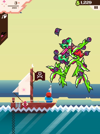 Ridiculous Fishing for iPad