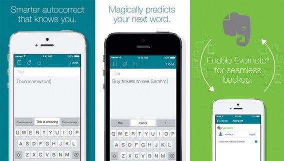 SwiftKey Note for iOS combined
