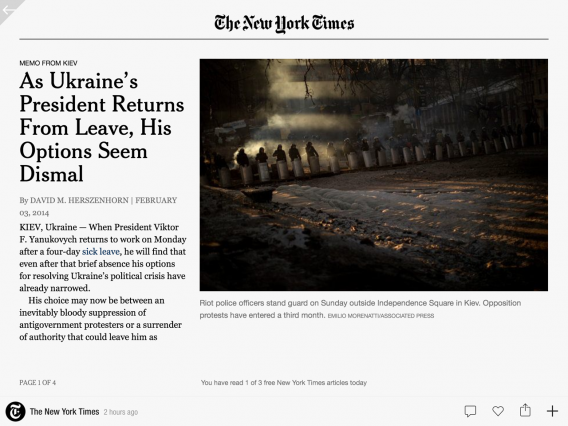 NYT Flipboard