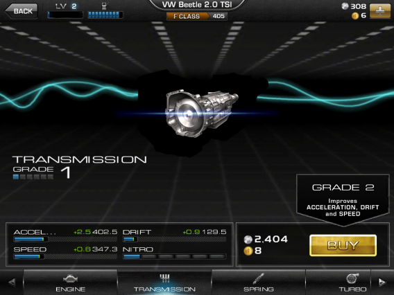 acr drift upgrade