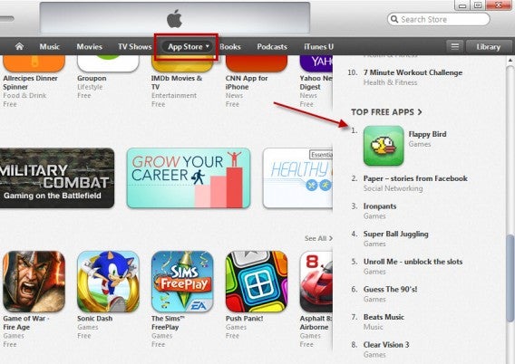 Go to the App Store and look for top apps