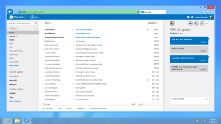 Skype for Outlook.com