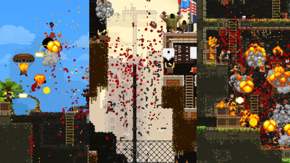 Broforce Bro Dredd The Boondock Bros Ash Brolliams