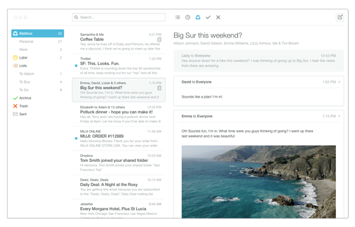 Mailbox for Mac beta Mailbox for Mac beta
