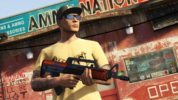 GTA Online Bullpup rifle
