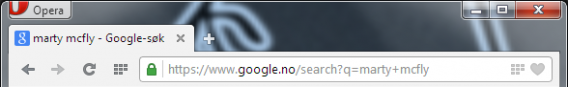 Opera 21 full URLs