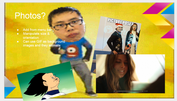 Google Presentation photos
