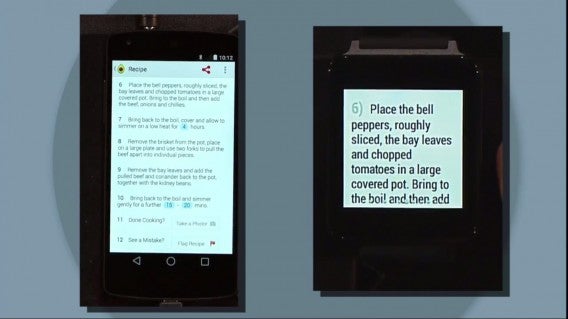 Android Wear phone and watch Android Wear phone and watch