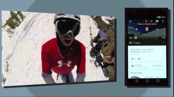 Chromecast casting demo