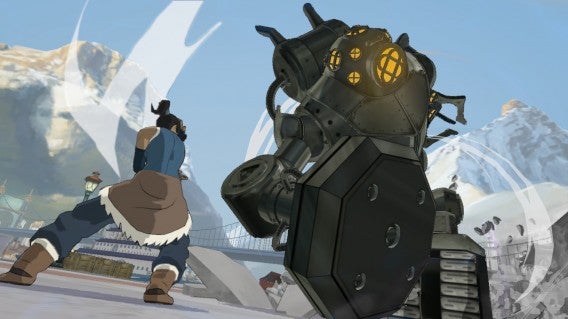 Legend of Korra mecha tank
