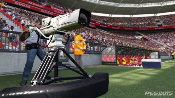 PES2015 Stadium Camera