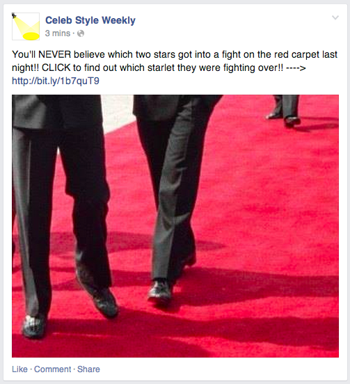 An example of click-bait