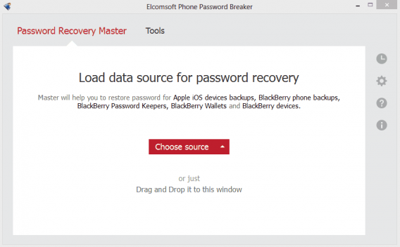 Elcomsoft Password Breaker intro