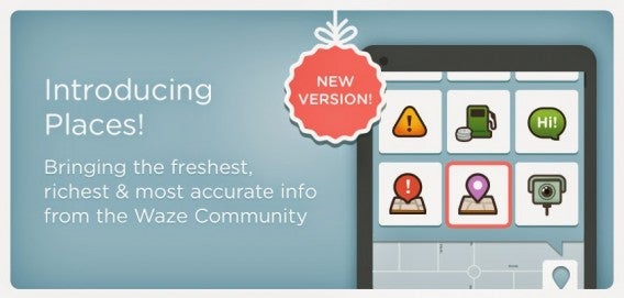 Waze 3.9 Places