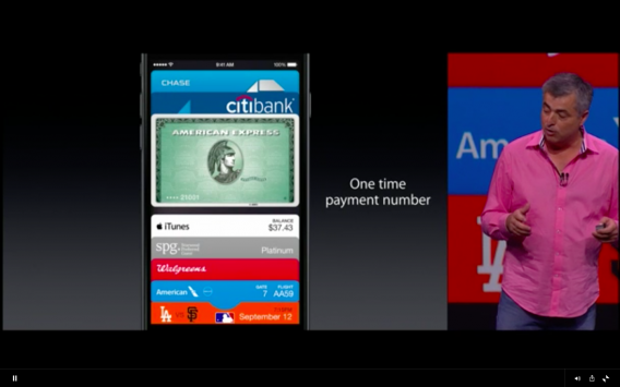Apple Pay wallet