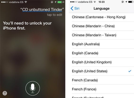 SiriLanguages