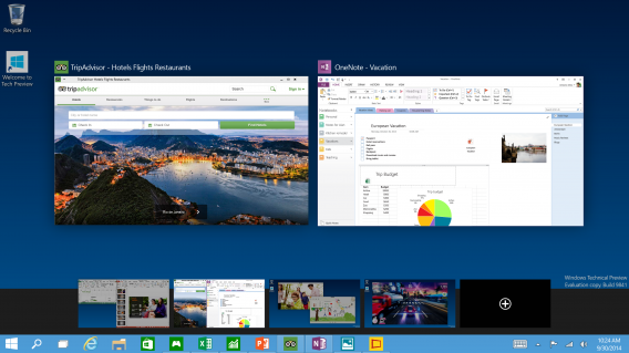 Windows 10 virtual desktops