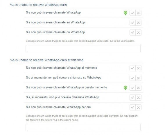 WhatsApp voice calling feature mentioned